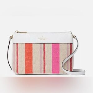 Kate Spade Multicolor Striped Crossbody Bag